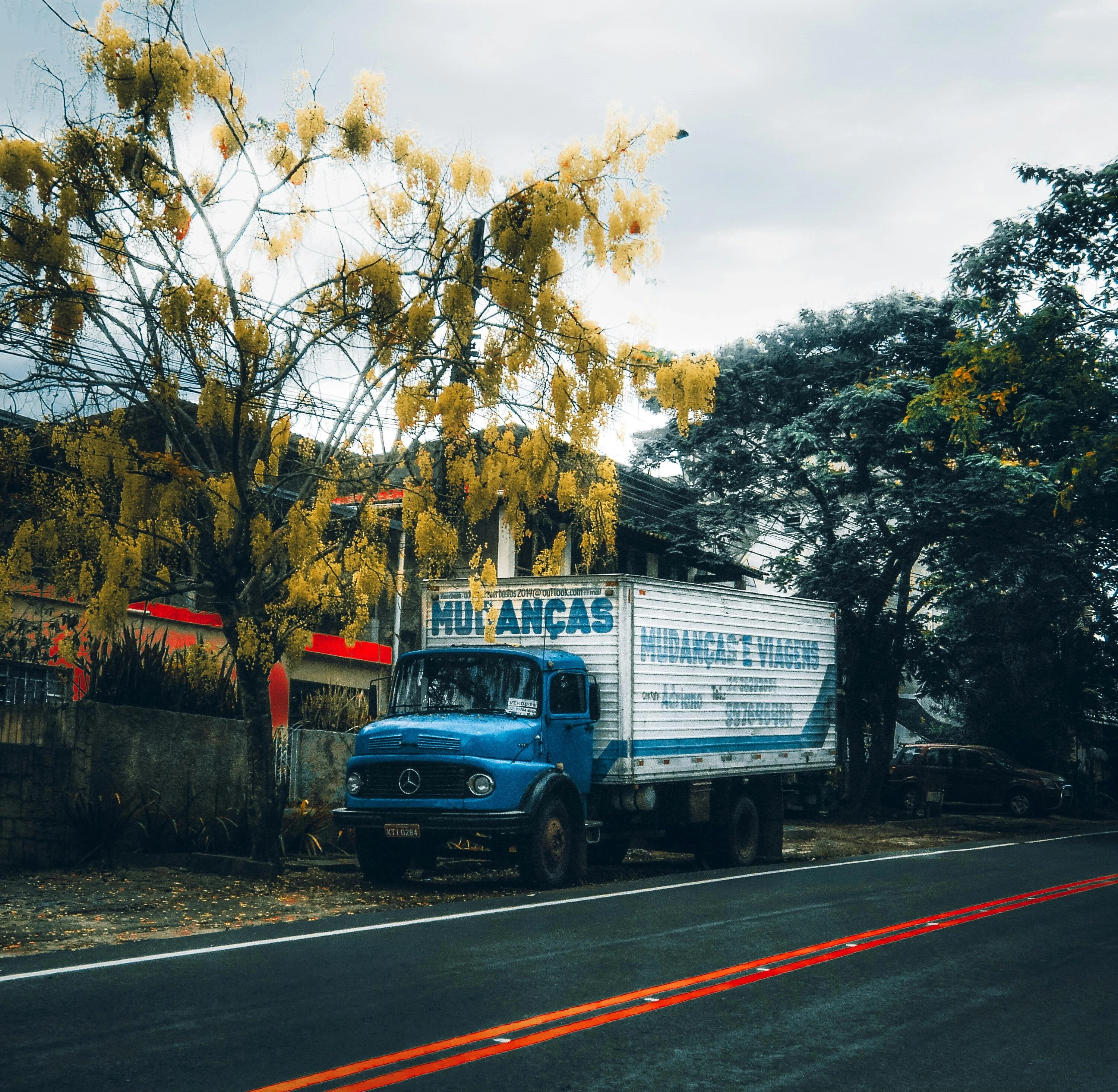 Historische truck Van Vuuren